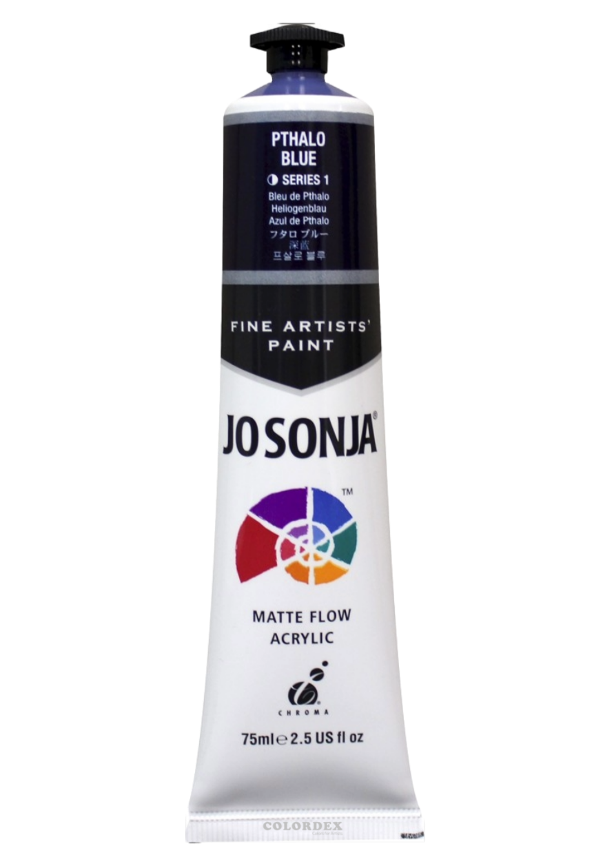 조소냐아크릴물감 75ml S1-126번 Pthalo Blue 프살로 블루