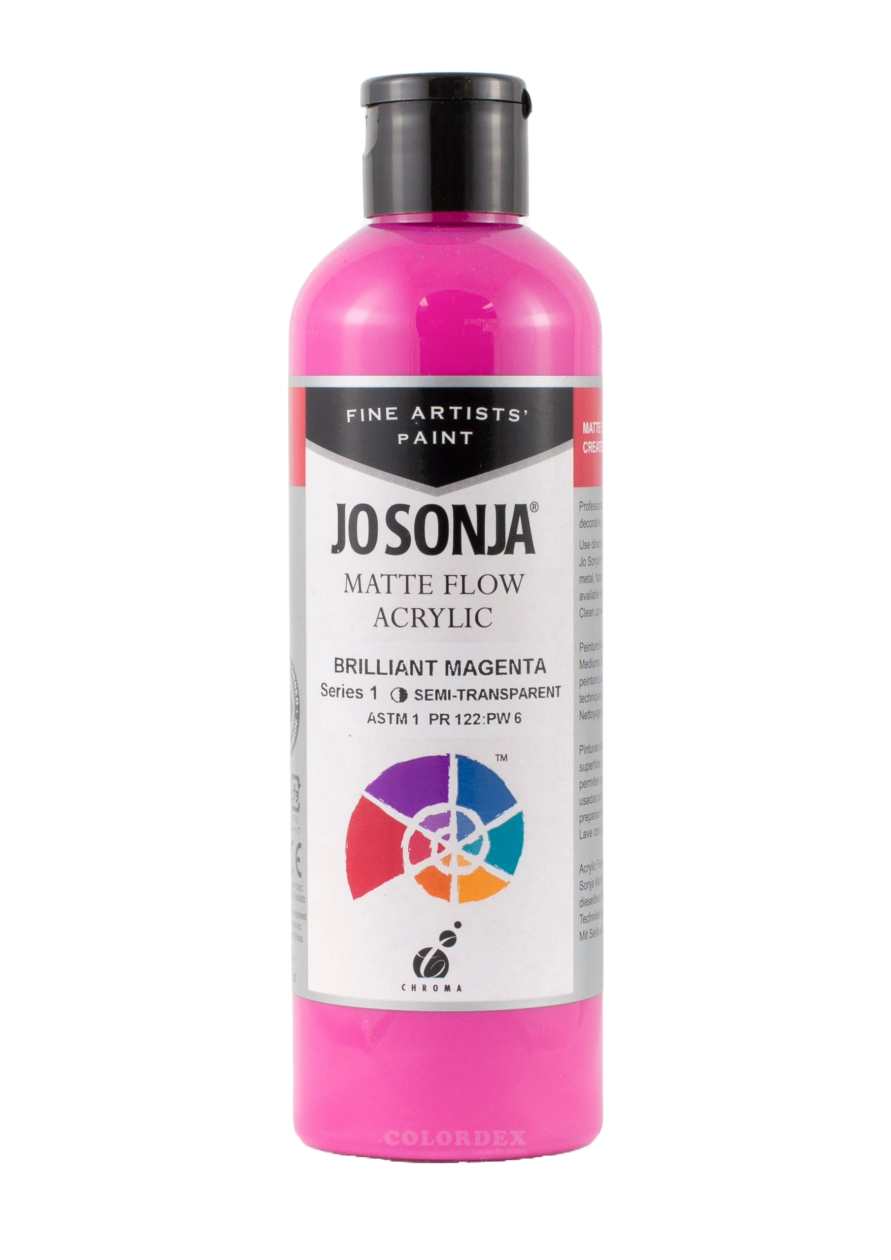 조소냐아크릴물감 250ml S1-142번 Brilliant Magenta 브릴런트 마젠타