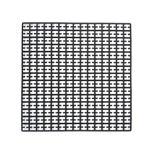 검정 비즈발 1봉지10개 (약10.5x10.5cm)