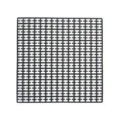 검정 비즈발 1봉지10개 (약10.5x10.5cm)