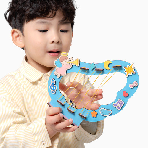 민화샵 MDF 하프 만들기