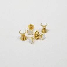 점프스프링(대)금색/1봉지10개 높이3.5cm 원2.5cm